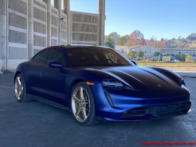 used 2020 Porsche Taycan car, priced at $71,500