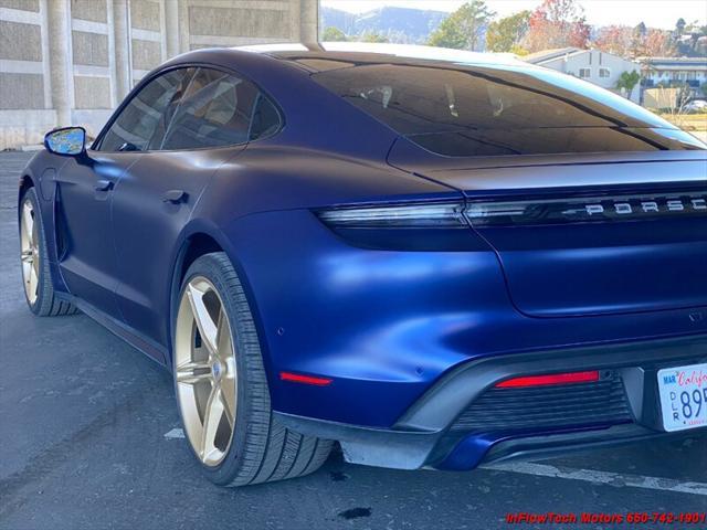 used 2020 Porsche Taycan car, priced at $71,500