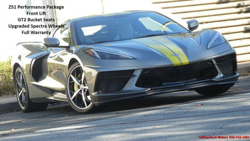 used 2022 Chevrolet Corvette car, priced at $67,600