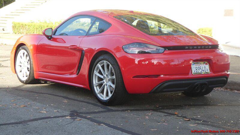 used 2018 Porsche 718 Cayman car, priced at $53,650