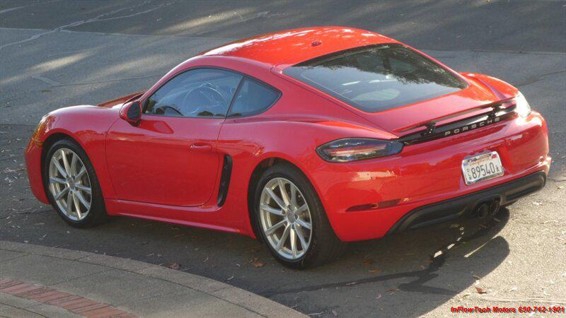used 2018 Porsche 718 Cayman car, priced at $53,650
