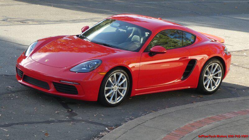 used 2018 Porsche 718 Cayman car, priced at $53,650