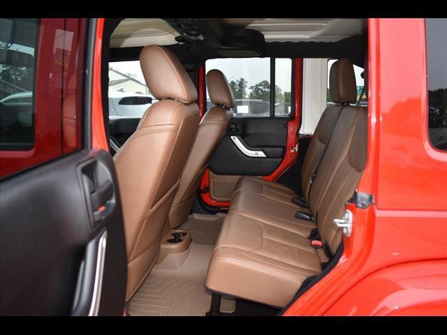 used 2017 Jeep Wrangler Unlimited car, priced at $27,368