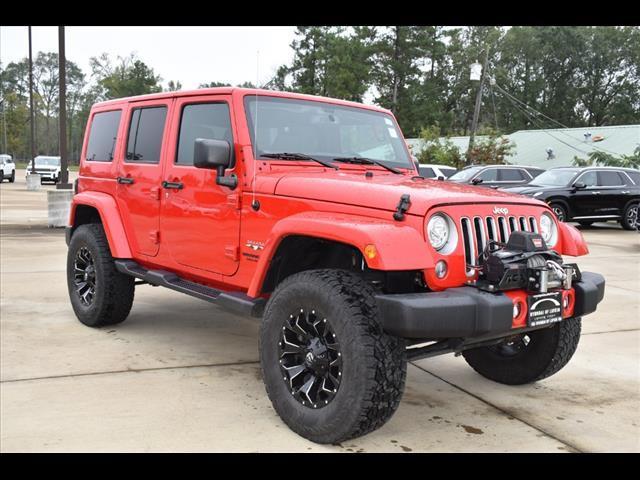 used 2017 Jeep Wrangler Unlimited car, priced at $27,368