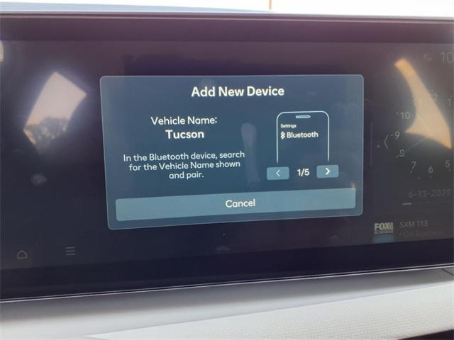 new 2025 Hyundai Tucson car, priced at $29,785