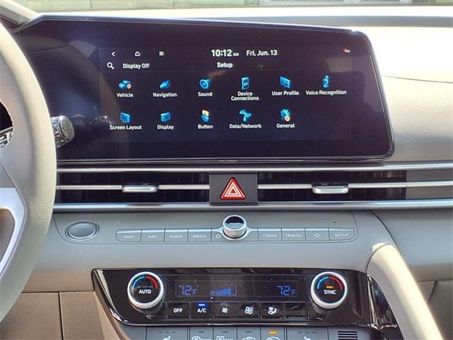 new 2025 Hyundai Elantra car, priced at $26,076