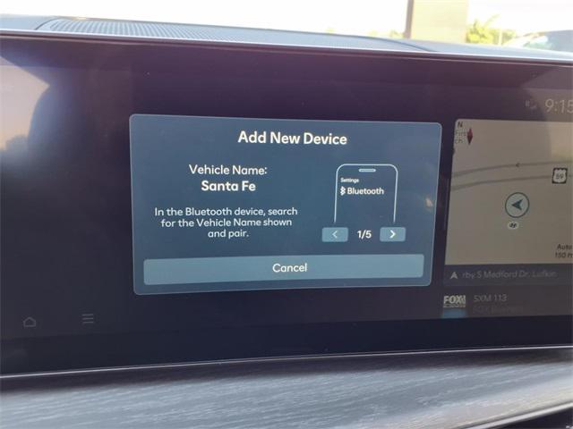 new 2025 Hyundai Santa Fe car, priced at $43,996