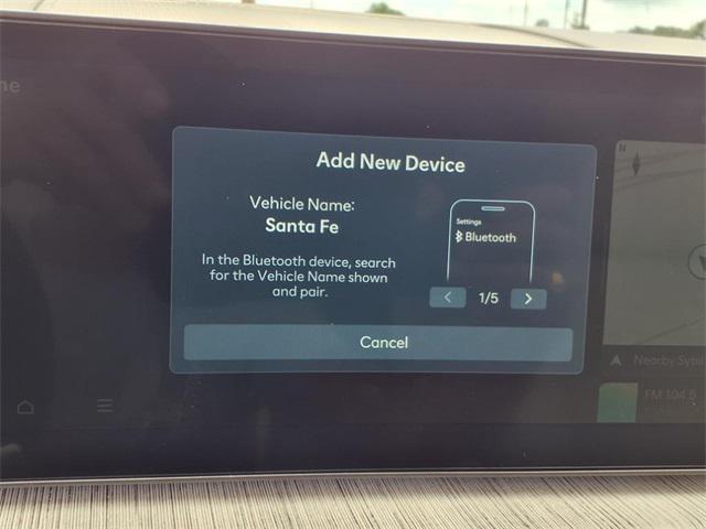 new 2025 Hyundai Santa Fe car, priced at $44,234