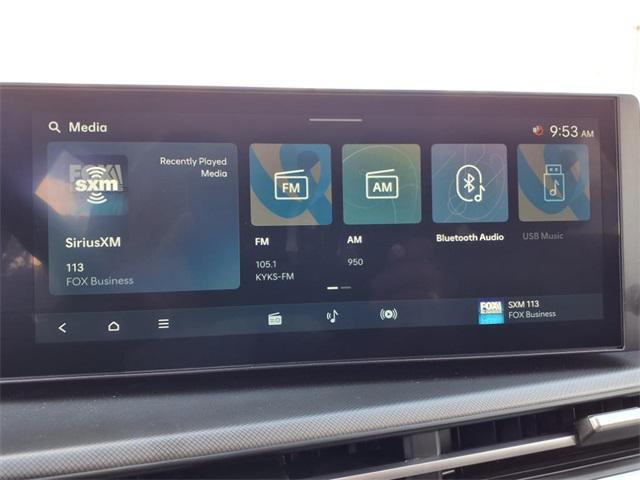 new 2025 Hyundai Santa Fe car, priced at $40,115