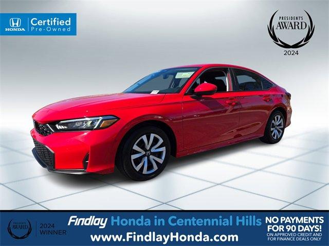used 2025 Honda Civic car, priced at $23,990