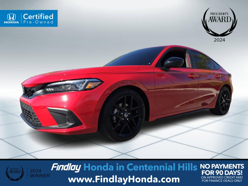 used 2024 Honda Civic car, priced at $23,911