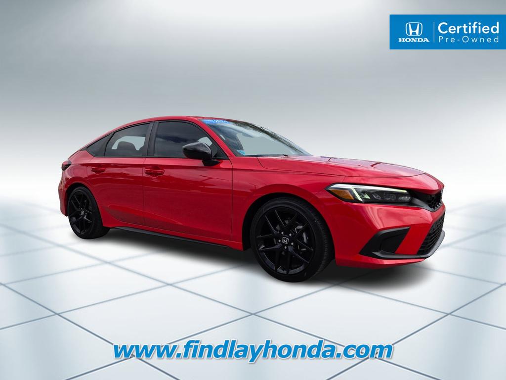 used 2024 Honda Civic car, priced at $24,497