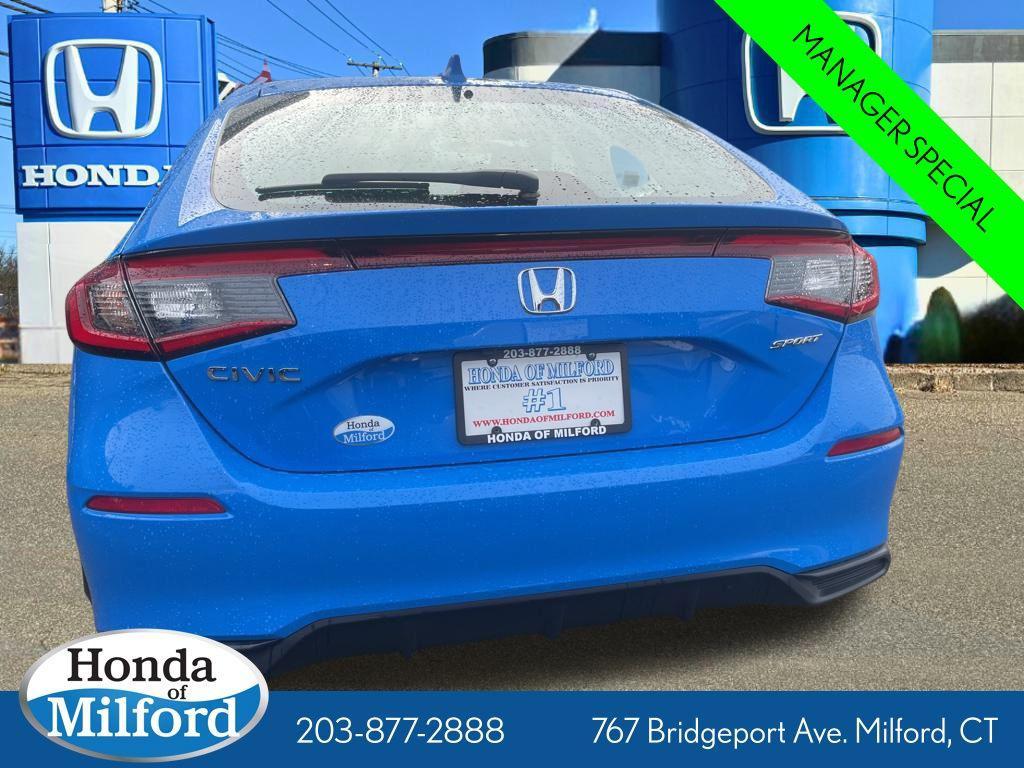 used 2024 Honda Civic car, priced at $25,455