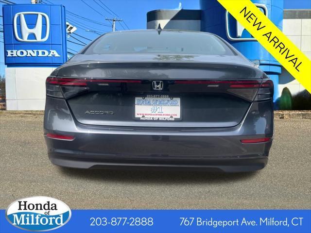 new 2025 Honda Accord car, priced at $29,445