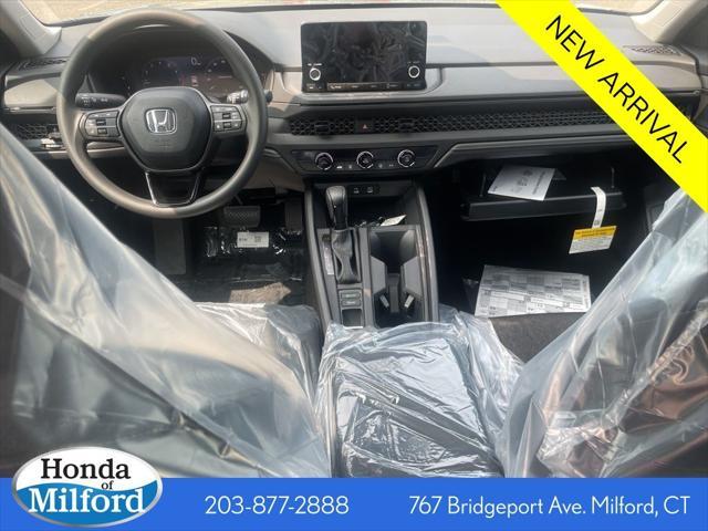 new 2025 Honda Accord car, priced at $29,445