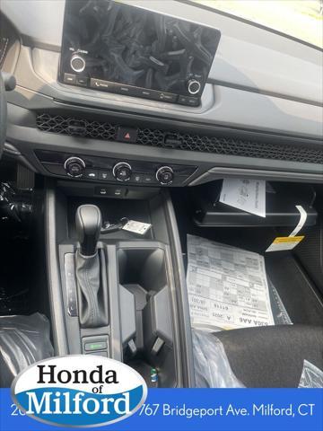 new 2025 Honda Accord car, priced at $29,445