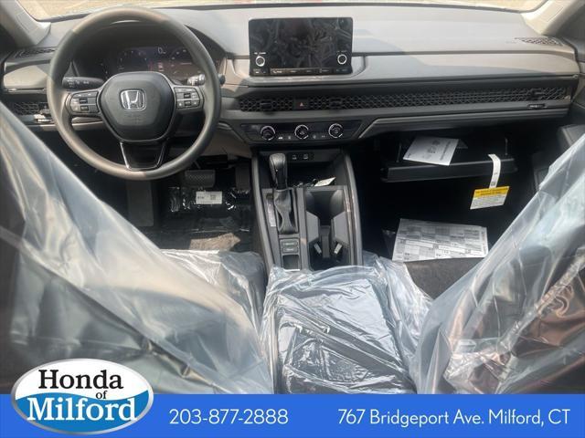 new 2025 Honda Accord car, priced at $29,445