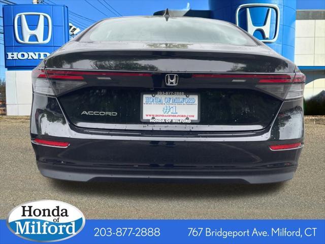 new 2025 Honda Accord car, priced at $29,445