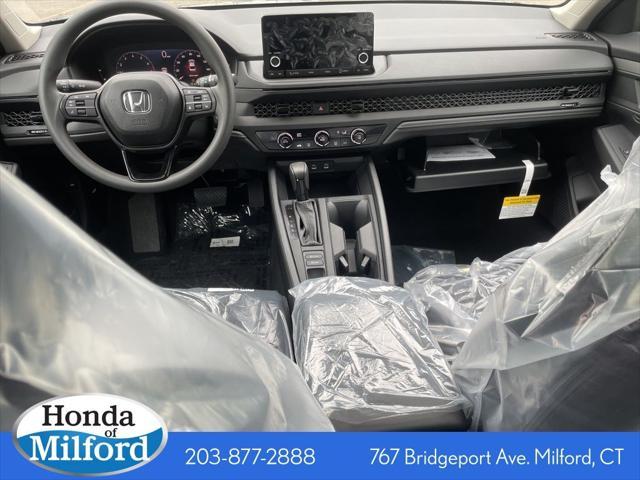 new 2025 Honda Accord car, priced at $29,445