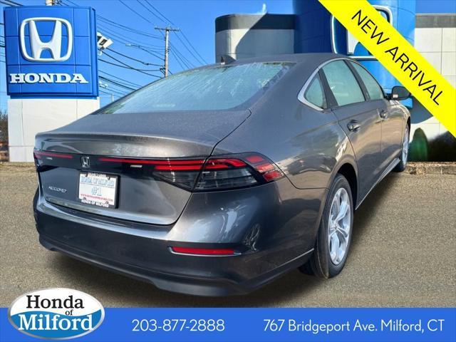 new 2025 Honda Accord car, priced at $29,445