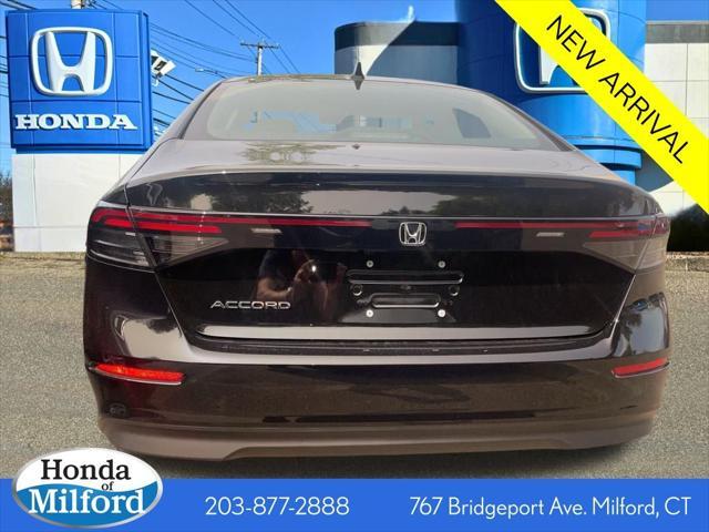 new 2025 Honda Accord car, priced at $29,445