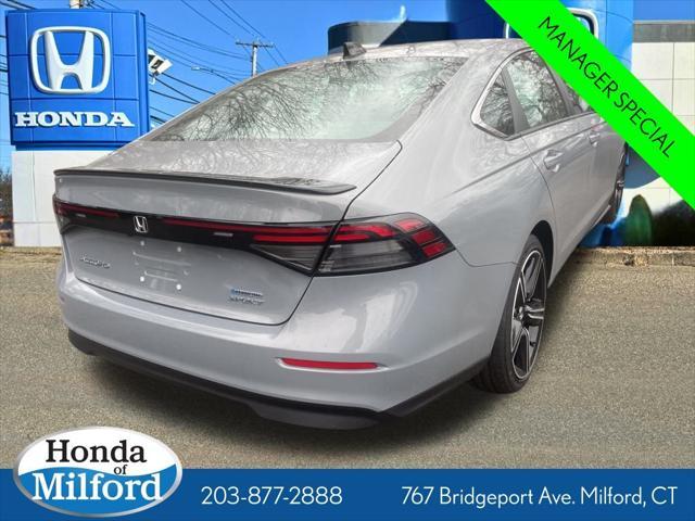 new 2025 Honda Accord Hybrid car, priced at $32,205