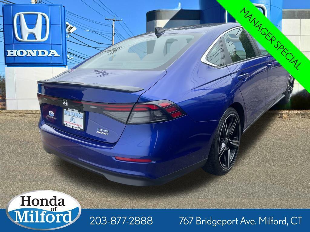 used 2024 Honda Accord Hybrid car, priced at $27,386