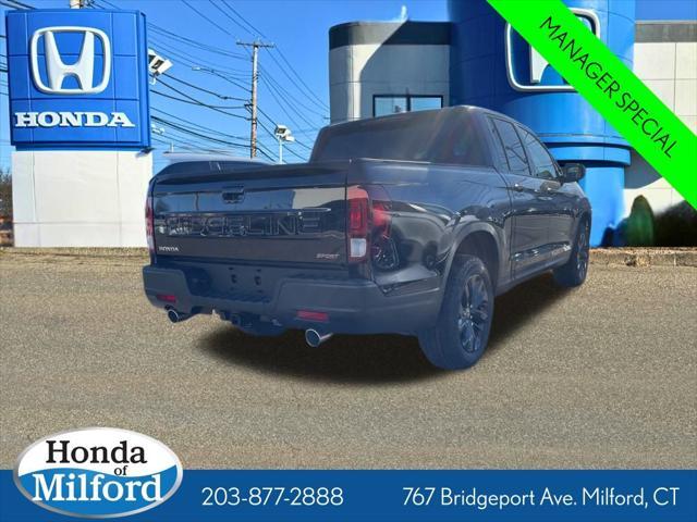 new 2025 Honda Ridgeline car, priced at $41,600