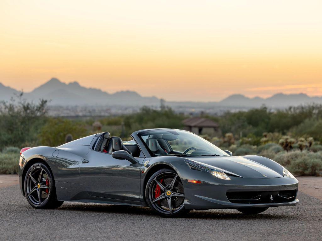 used 2014 Ferrari 458 Spider car, priced at $284,900