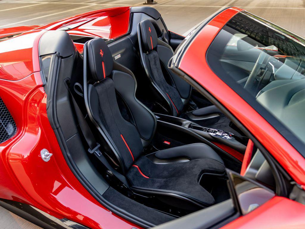 used 2024 Ferrari 296 GTS car, priced at $549,000