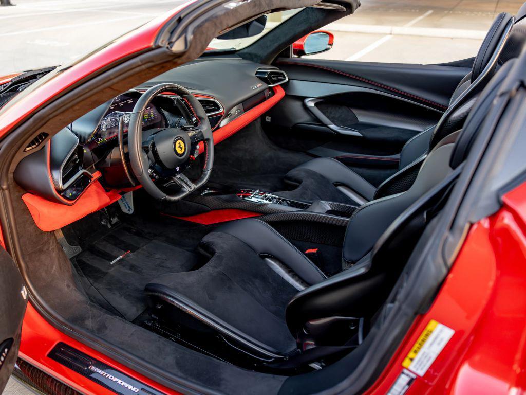 used 2024 Ferrari 296 GTS car, priced at $549,000