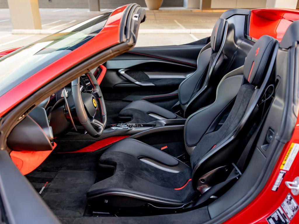used 2024 Ferrari 296 GTS car, priced at $549,000