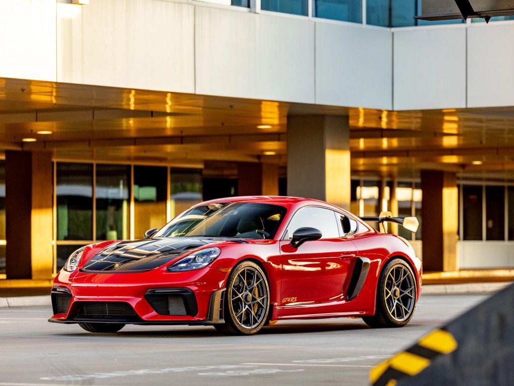 used 2024 Porsche 718 Cayman car, priced at $199,900