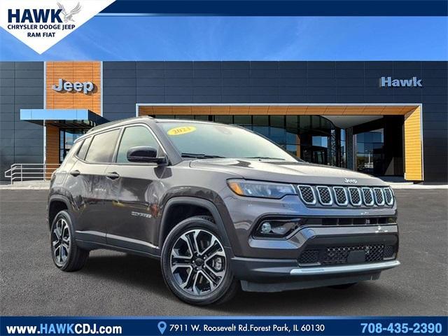 used 2023 Jeep Compass car, priced at $26,441