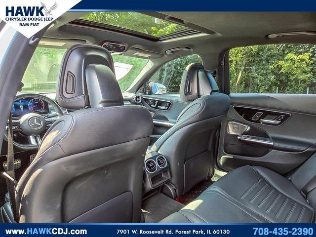 used 2022 Mercedes-Benz C-Class car, priced at $36,980