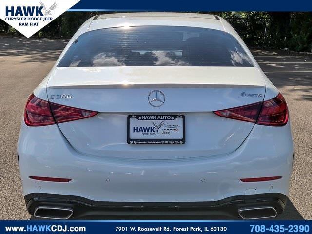 used 2022 Mercedes-Benz C-Class car, priced at $36,980