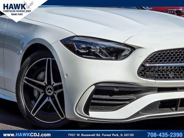 used 2022 Mercedes-Benz C-Class car, priced at $36,980
