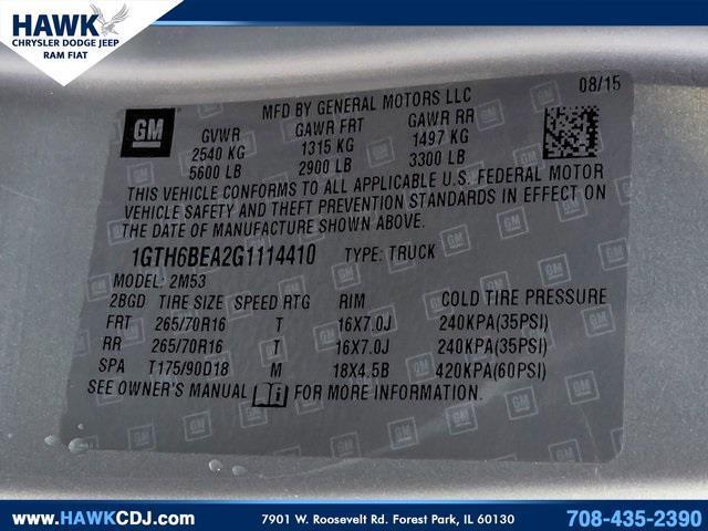 used 2016 GMC Canyon car, priced at $12,988