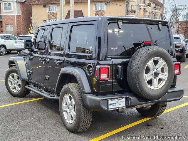 used 2021 Jeep Wrangler Unlimited car, priced at $34,999