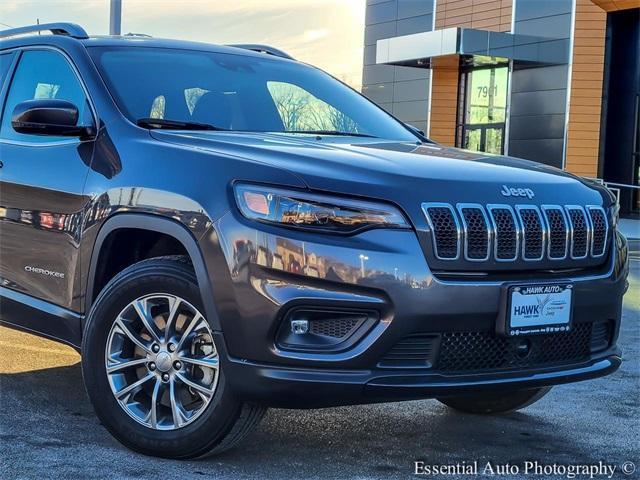 used 2021 Jeep Cherokee car, priced at $23,850