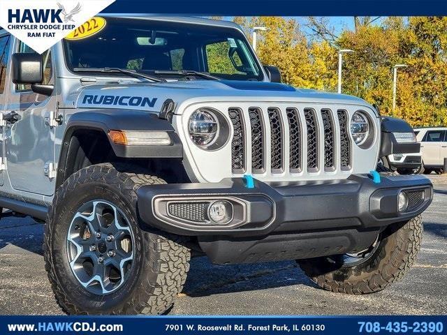 used 2022 Jeep Wrangler Unlimited 4xe car, priced at $37,152