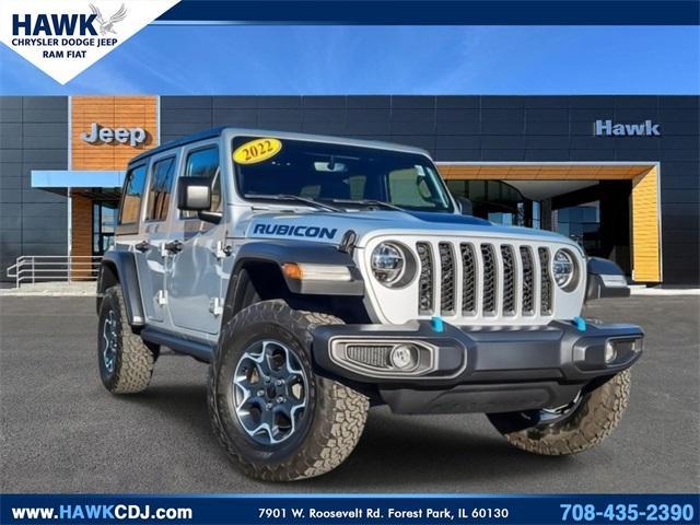 used 2022 Jeep Wrangler Unlimited 4xe car, priced at $37,152