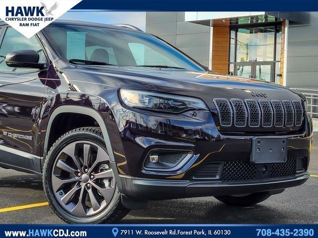 used 2021 Jeep Cherokee car, priced at $25,000