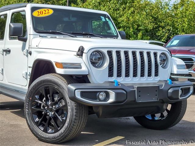 used 2022 Jeep Wrangler Unlimited 4xe car, priced at $29,999