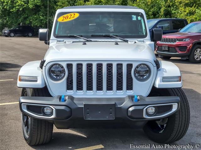 used 2022 Jeep Wrangler Unlimited 4xe car, priced at $29,999
