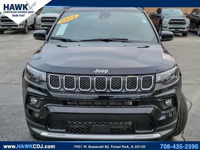 used 2024 Jeep Compass car, priced at $28,688