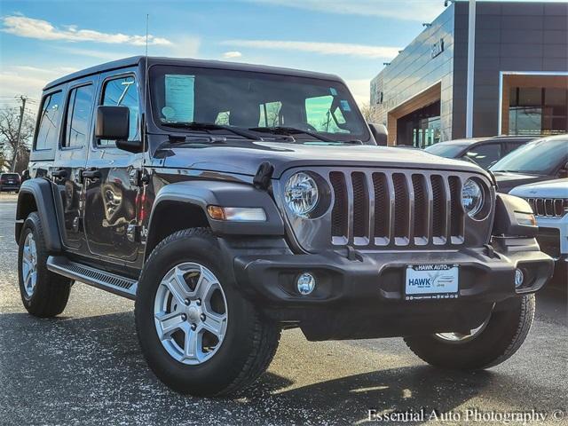 used 2018 Jeep Wrangler Unlimited car, priced at $22,991