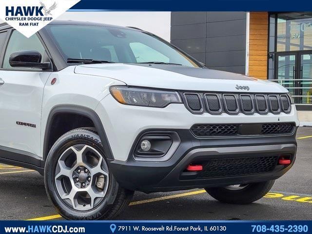 used 2022 Jeep Compass car, priced at $25,991