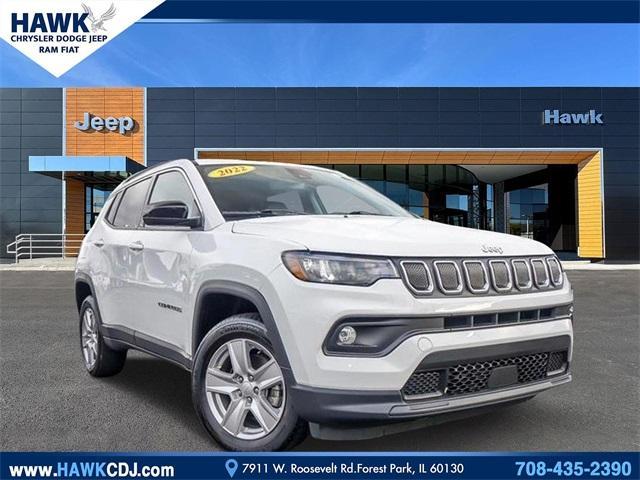 used 2022 Jeep Compass car, priced at $21,988