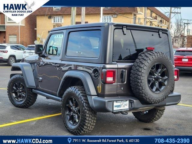 used 2021 Jeep Wrangler car, priced at $28,900